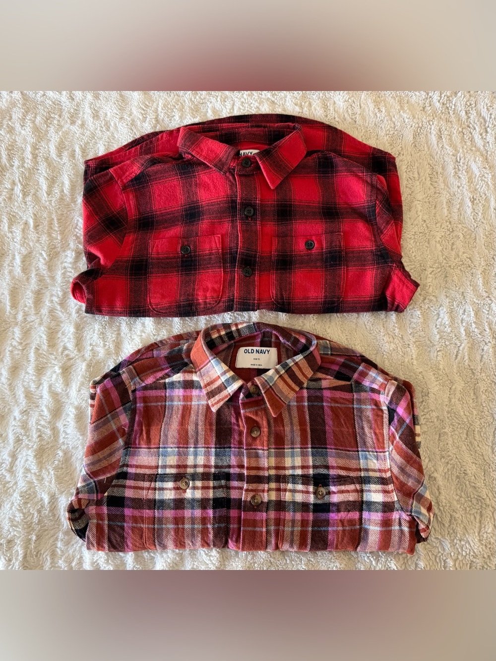 Boys Flannel Long Sleeve Bundle